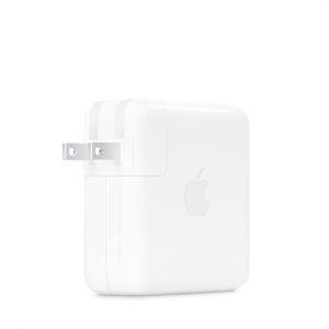 Apple - 67W USB-C Power Adapter for 13-inch MacBook Pro (2016 and later) or 14-inch MacBook Pro - White